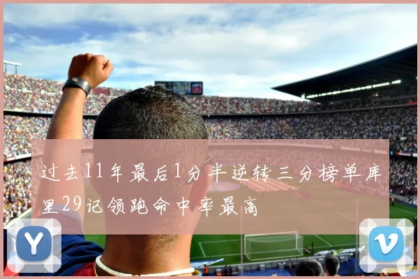 过去11年最后1分半逆转三分榜单库里29记领跑命中率最高